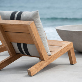 Cabo Chair in Teak | James Perse Los Angeles