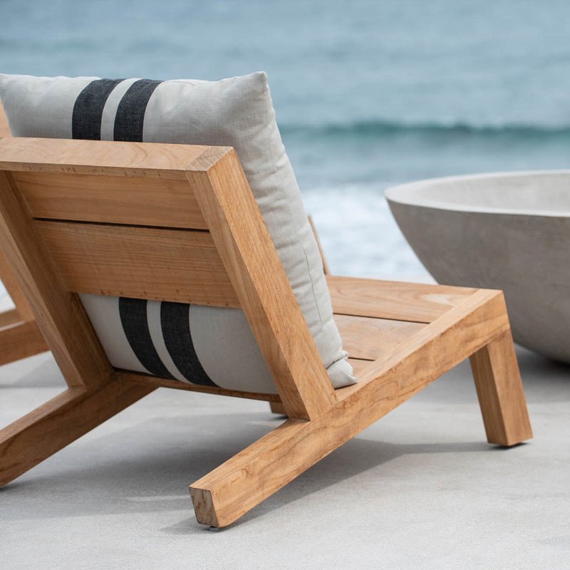 Cabo Chair in Teak | James Perse Los Angeles