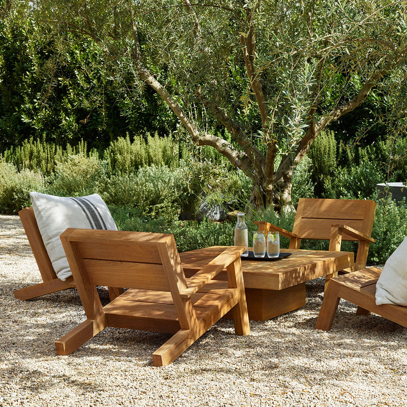 Cabo Chair in Teak | James Perse Los Angeles