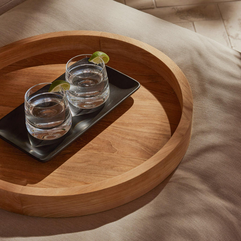 Post Tables in Teak | James Perse Los Angeles