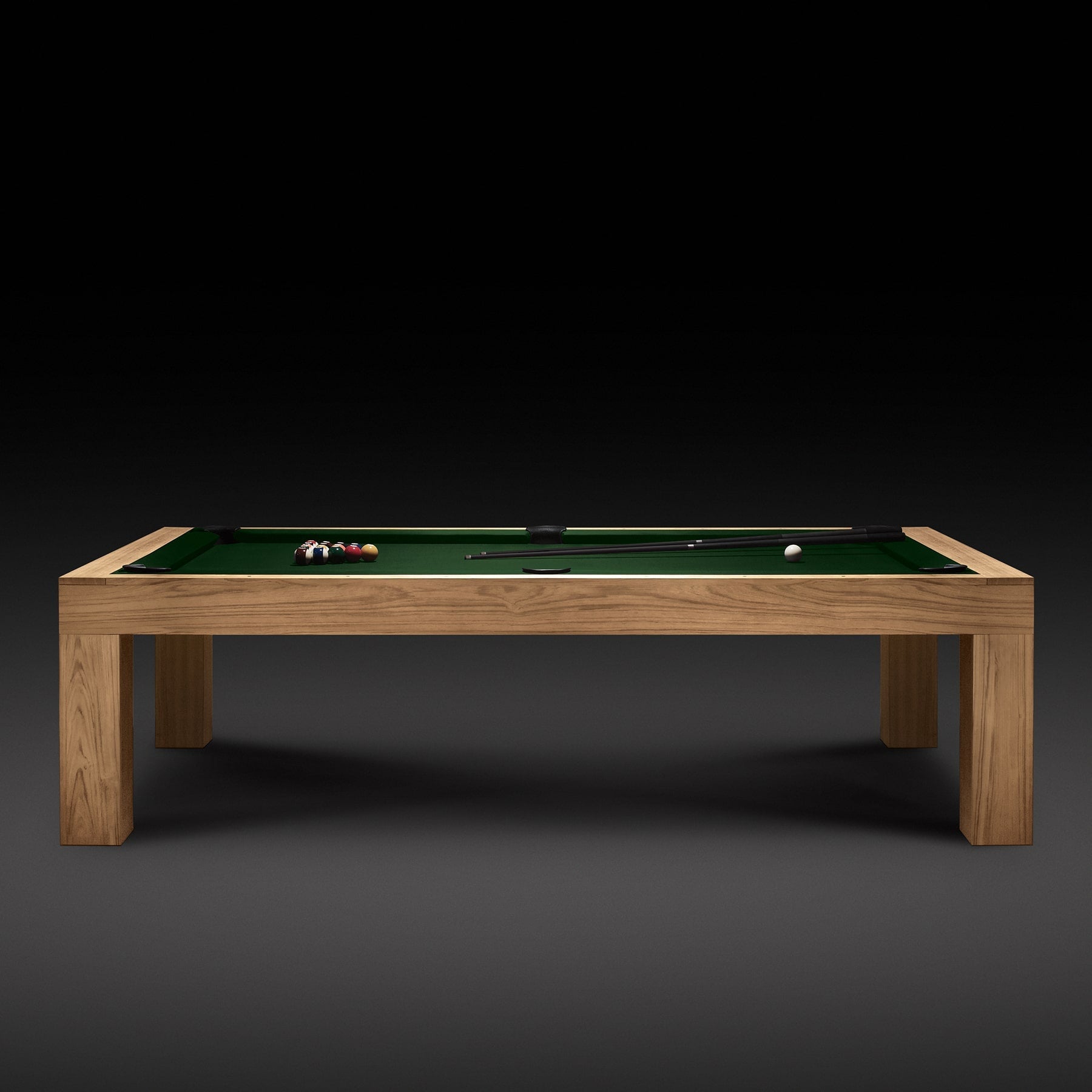 Ftk Pool Limited Edition Pool Table - Dark Green | James Perse Los Angeles