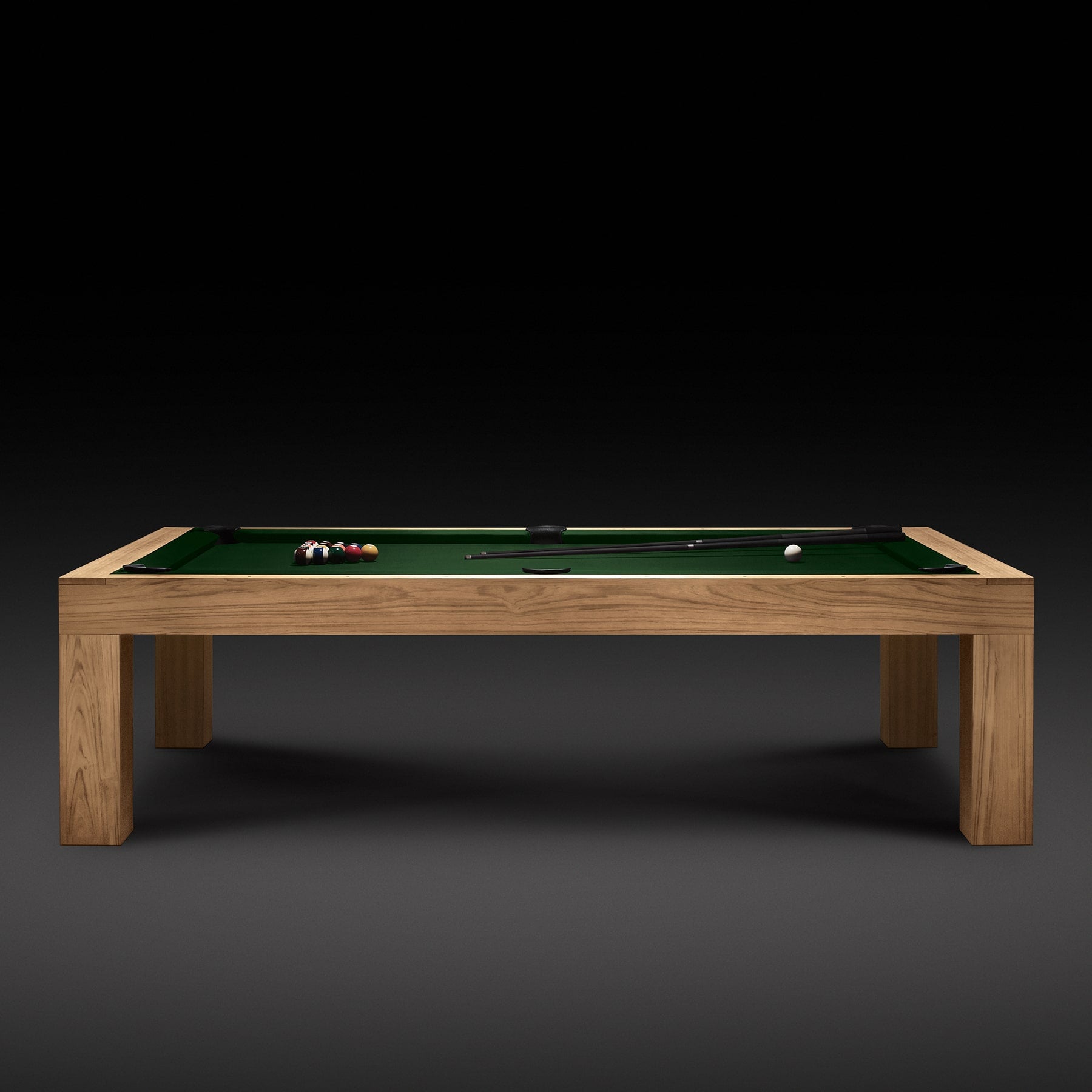 Limited Edition Pool Table in Dark Green | James Perse Los Angeles