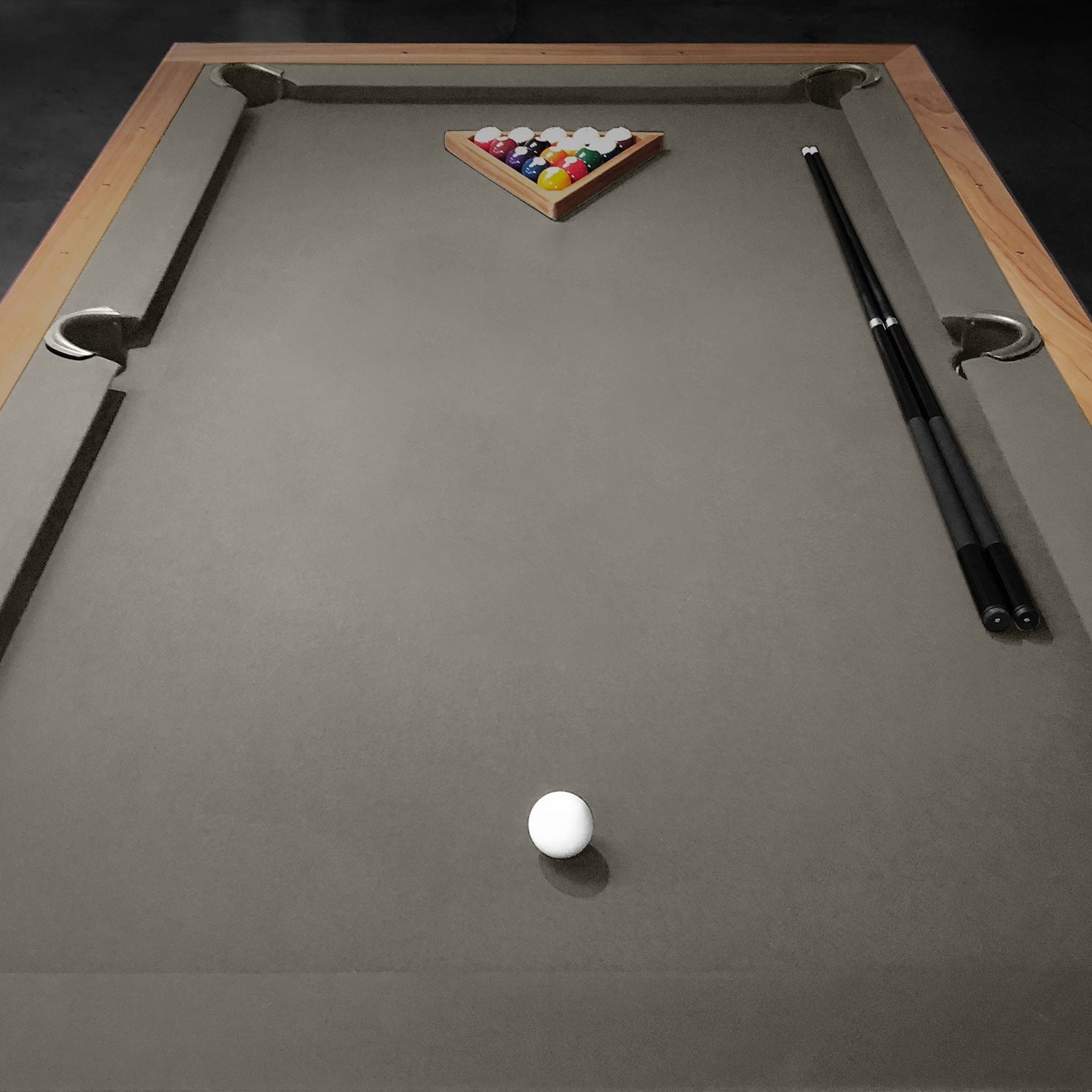 Limited Edition Pool Table in Felt Souris | James Perse Los Angeles