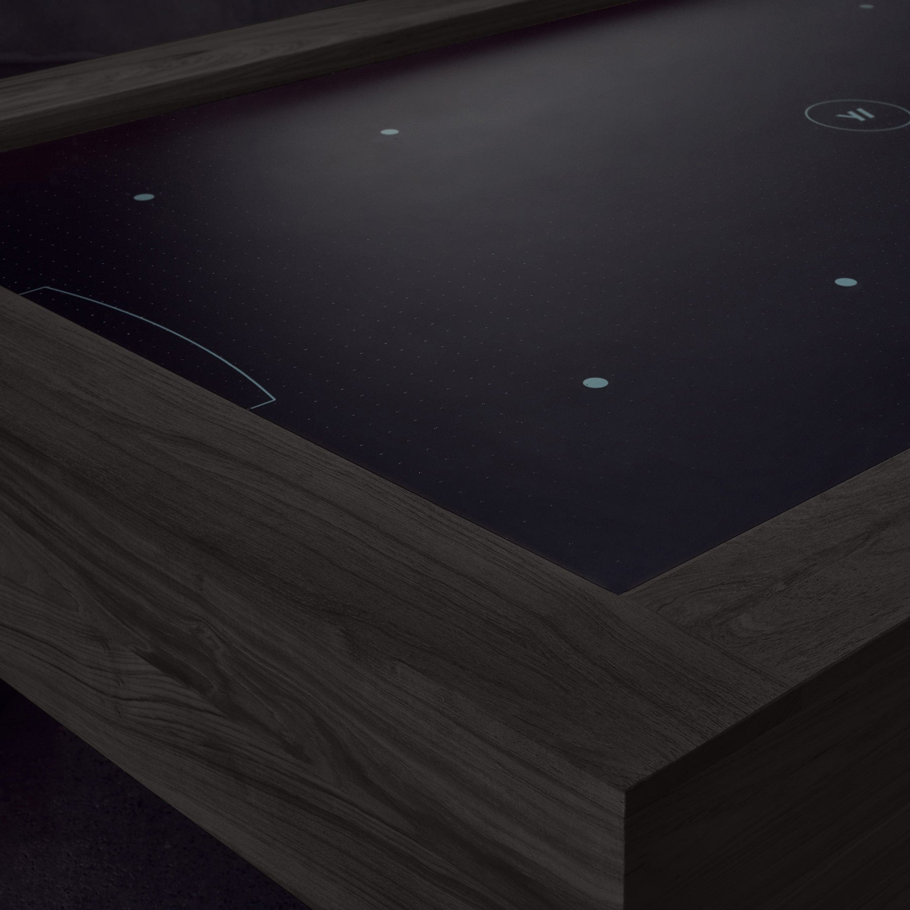 Limited Edition Air Hockey Table in Espresso Ash | James Perse Los Angeles