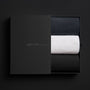 Men's Brushed Lotus Crew Gift Set In Black/Deep/White | James Perse Los Angeles