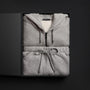 Women's Cozy Fleece Zip Hoodie & Cozy Wide Leg Sweat Pant Gift Set In Heather Grey | James Perse Los Angeles