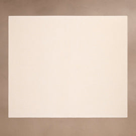 Cashmere Melange Knit Blanket in Ivory Melange | James Perse Los Angeles