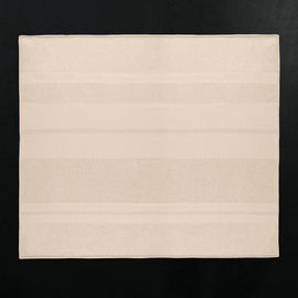 Sarti Striped Blanket in Ecru/Fog | James Perse Los Angeles