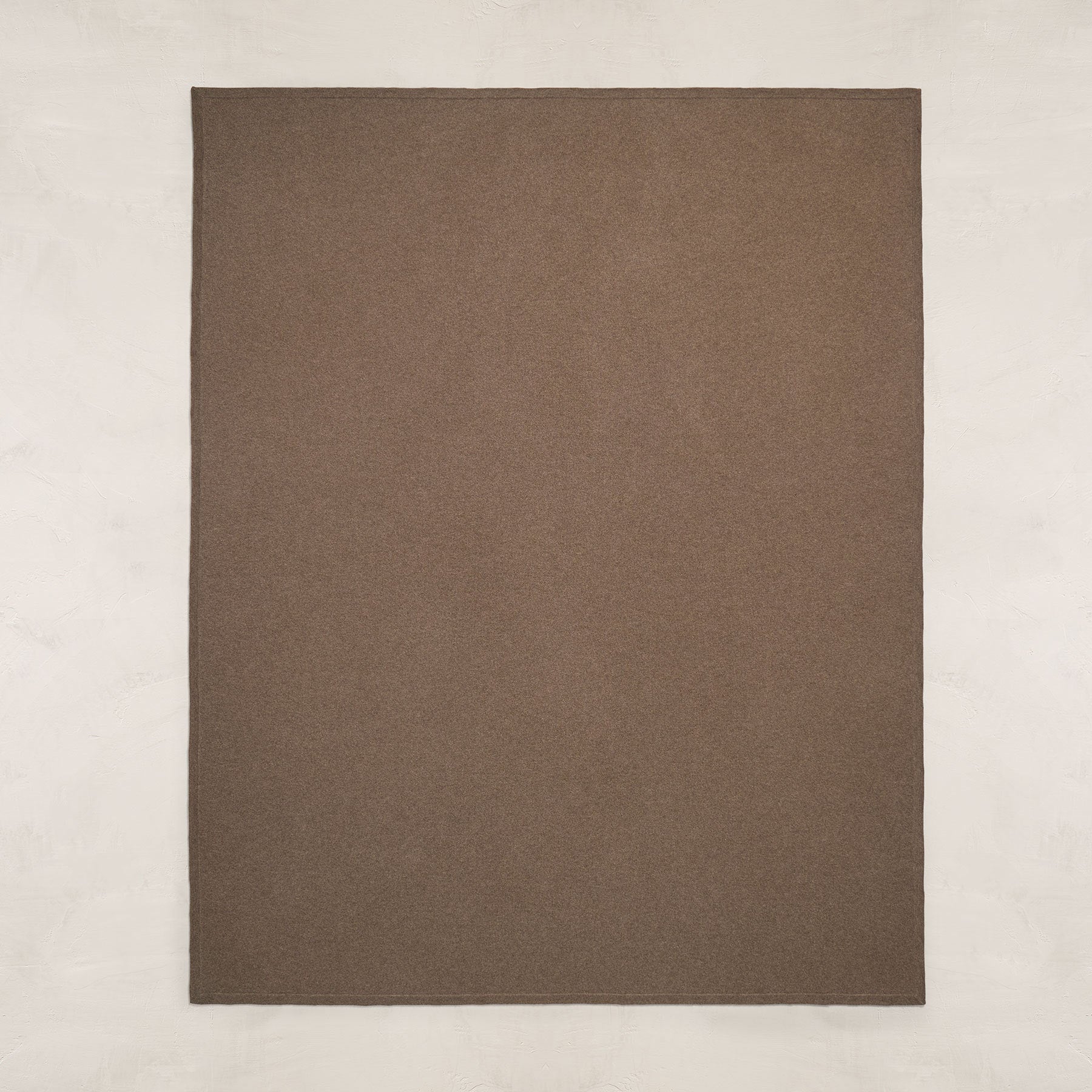 Recycled Cashmere Blanket in Mid Brown | James Perse Los Angeles
