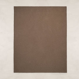 Recycled Cashmere Blanket in Mid Brown | James Perse Los Angeles
