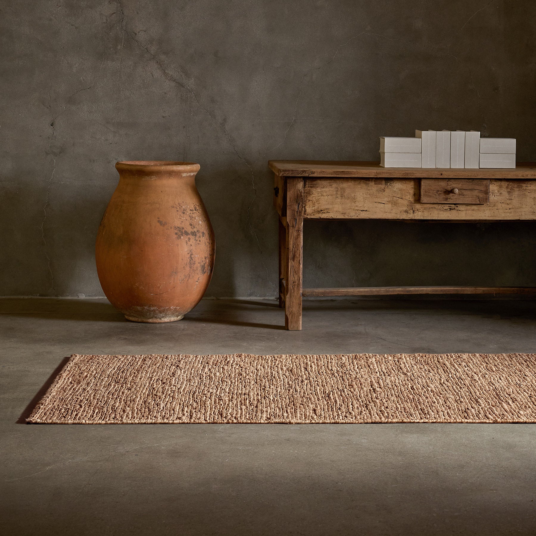 Jute Runner in Natural TEST | James Perse Los Angeles