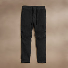 Army Cotton Slub Utility Pant in Black Pigment | James Perse Los Angeles