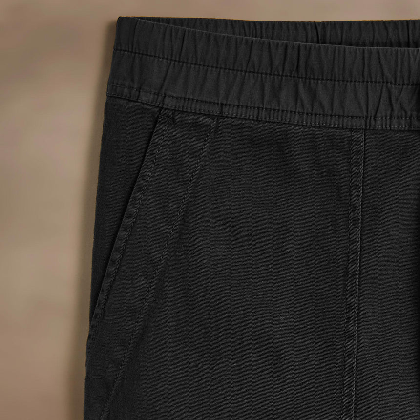 Army Cotton Slub Utility Pant in Black Pigment | James Perse Los Angeles