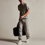 Army Cotton Slub Utility Pant in Dapple Pigment | James Perse Los Angeles