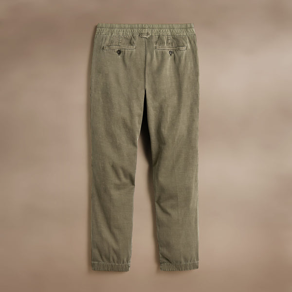 Army Cotton Slub Utility Pant in Trooper Pigment | James Perse Los Angeles