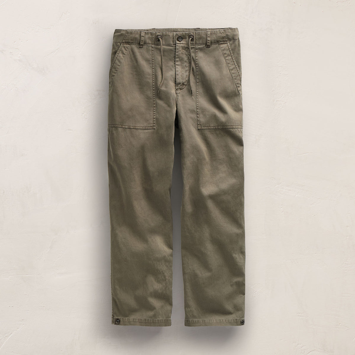 Slub Cotton Utility Flight Pant in Birch Pigment | James Perse Los Angeles