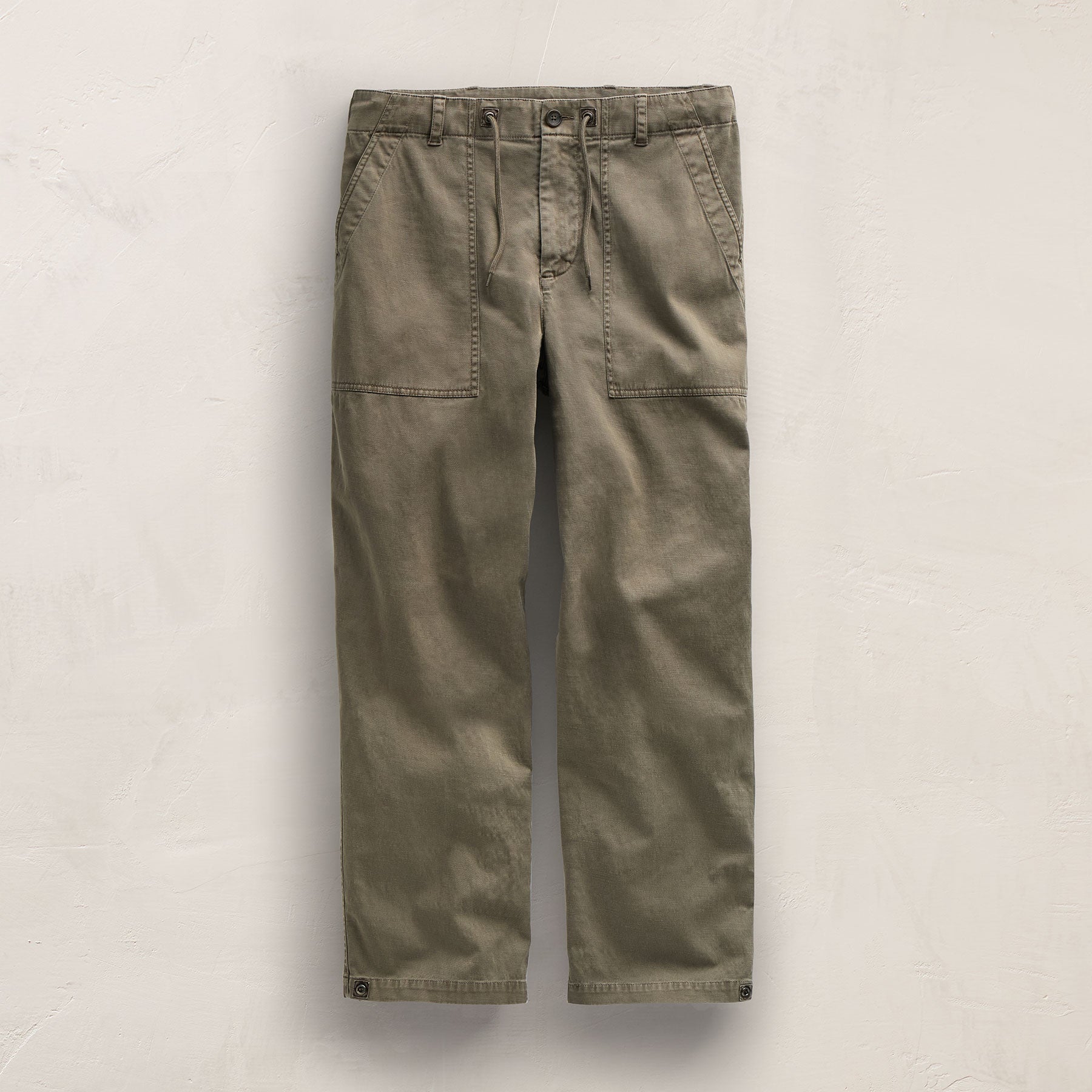 Slub Cotton Utility Flight Pant in Birch Pigment | James Perse Los Angeles