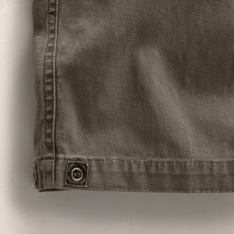 Slub Cotton Utility Flight Pnt in Birch Pigment | James Perse Los Angeles