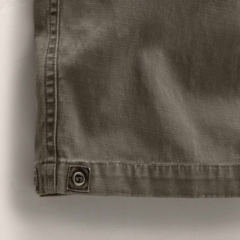 Slub Cotton Utility Flight Pnt in Birch Pigment | James Perse Los Angeles