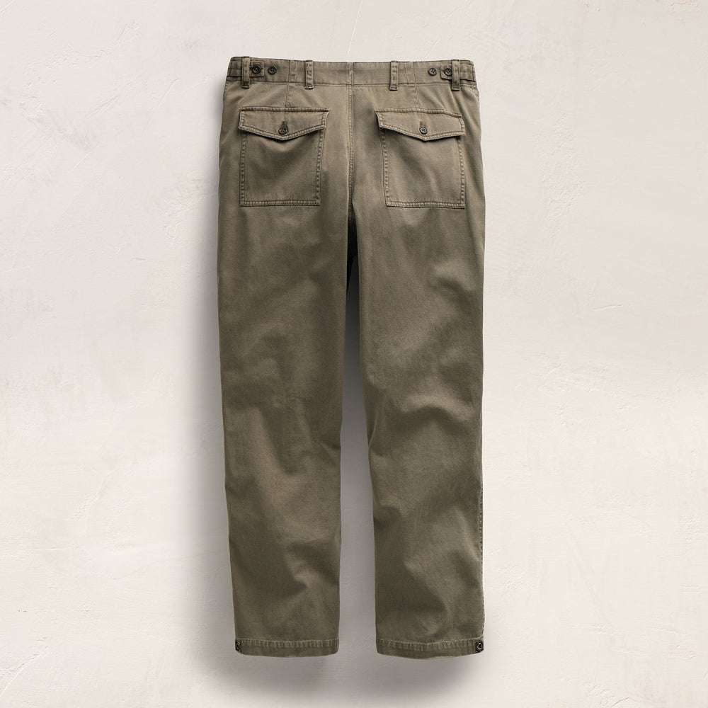 Slub Cotton Utility Flight Pnt in Birch Pigment | James Perse Los Angeles