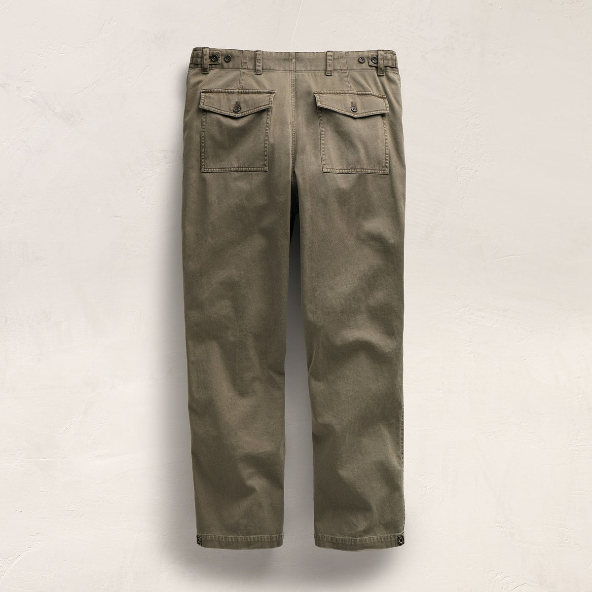 Slub Cotton Utility Flight Pnt in Birch Pigment | James Perse Los Angeles