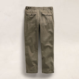 Slub Cotton Utility Flight Pnt in Birch Pigment | James Perse Los Angeles