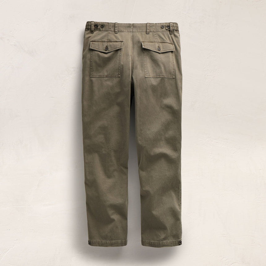 Slub Cotton Utility Flight Pnt in Birch Pigment | James Perse Los Angeles