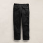 Slub Cotton Utility Flight Pant in Black Pigment | James Perse Los Angeles