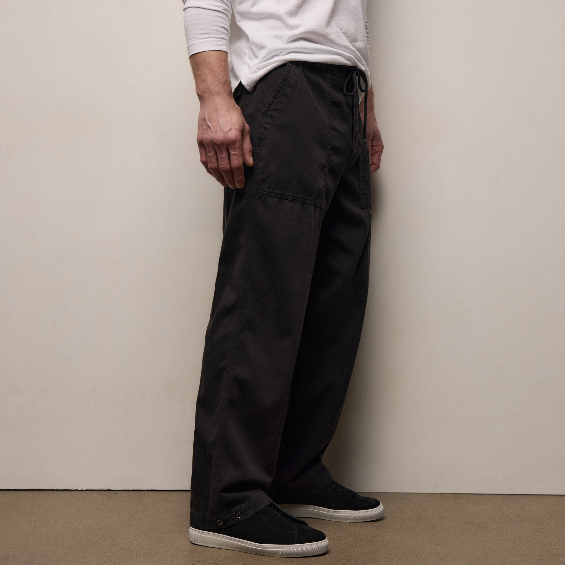 Slub Cotton Utility Flight Pant