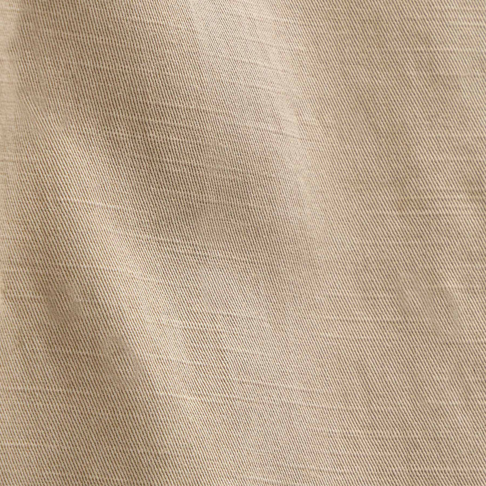 Slub Cotton Utility Flight Pnt in Light Khaki Pigment | James Perse Los Angeles FLAT