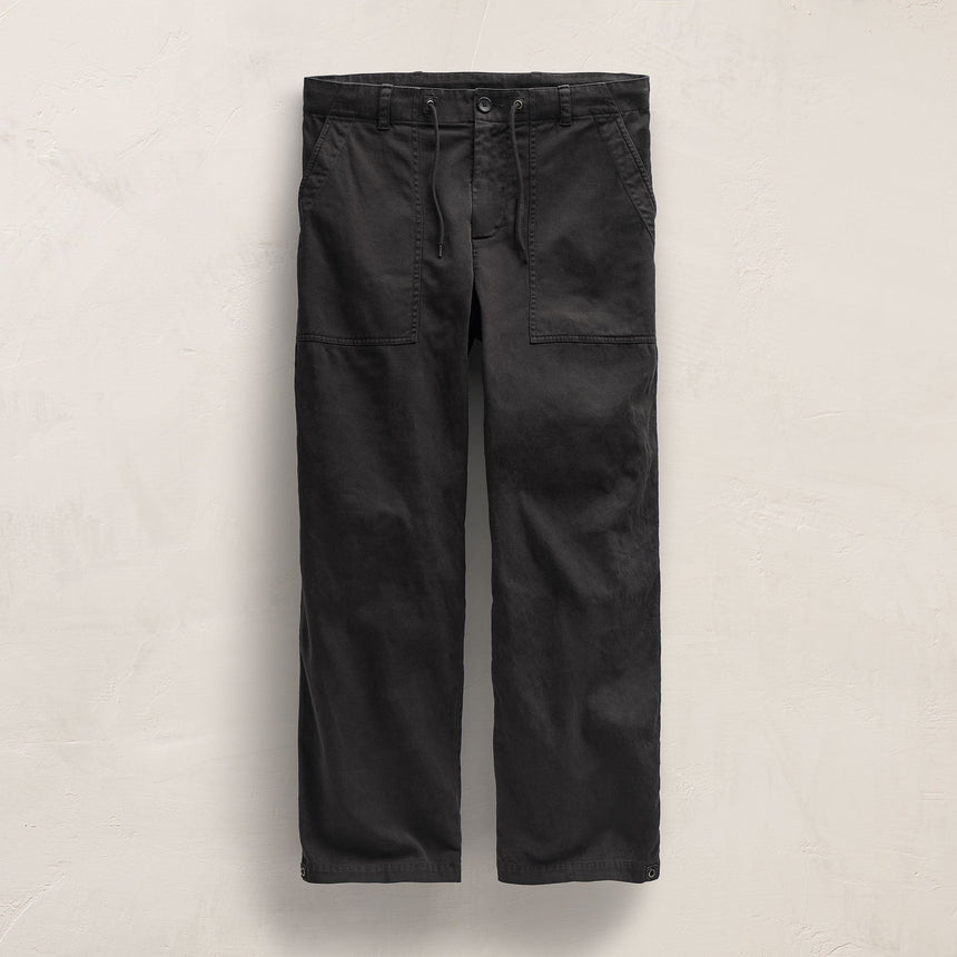 Slub Cotton Utility Flight Pant in Magma Pigment | James Perse Los Angeles FLAT