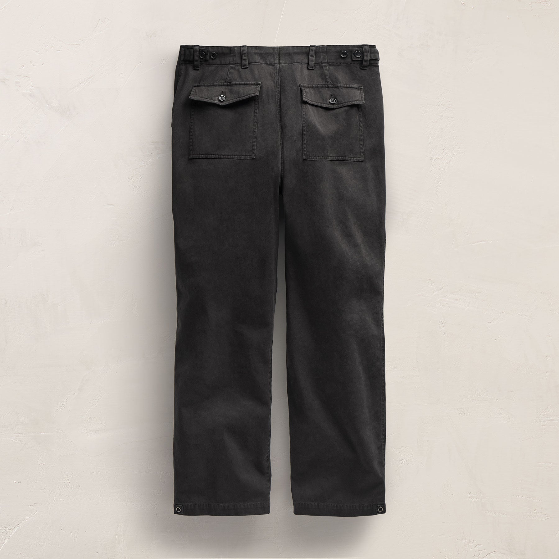 Slub Cotton Utility Flight Pant in Magma Pigment | James Perse Los Angeles FLAT