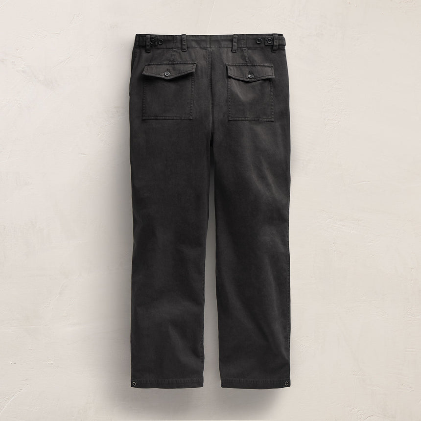 Slub Cotton Utility Flight Pant in Magma Pigment | James Perse Los Angeles FLAT