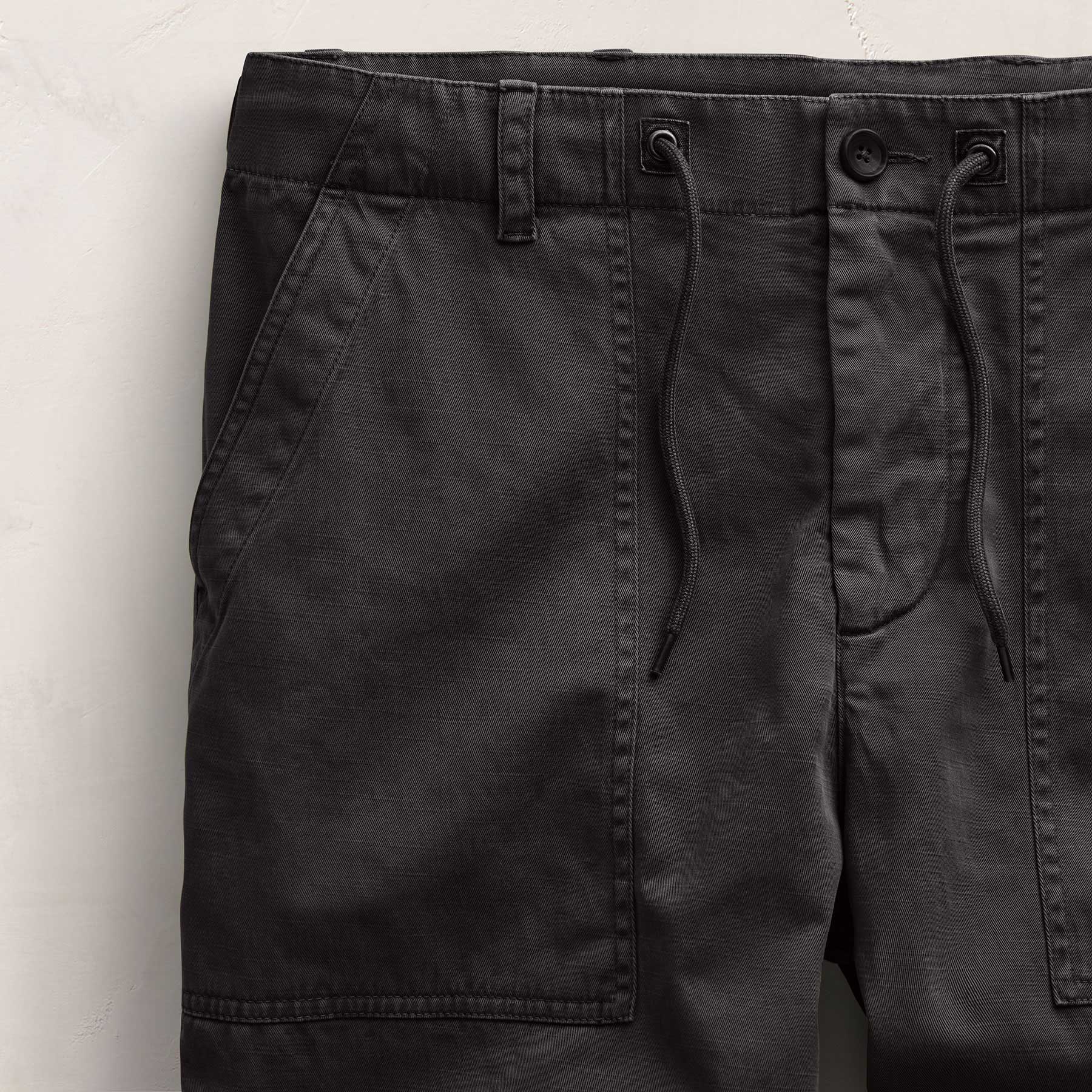Slub Cotton Utility Flight Pant in Magma Pigment | James Perse Los Angeles FLAT
