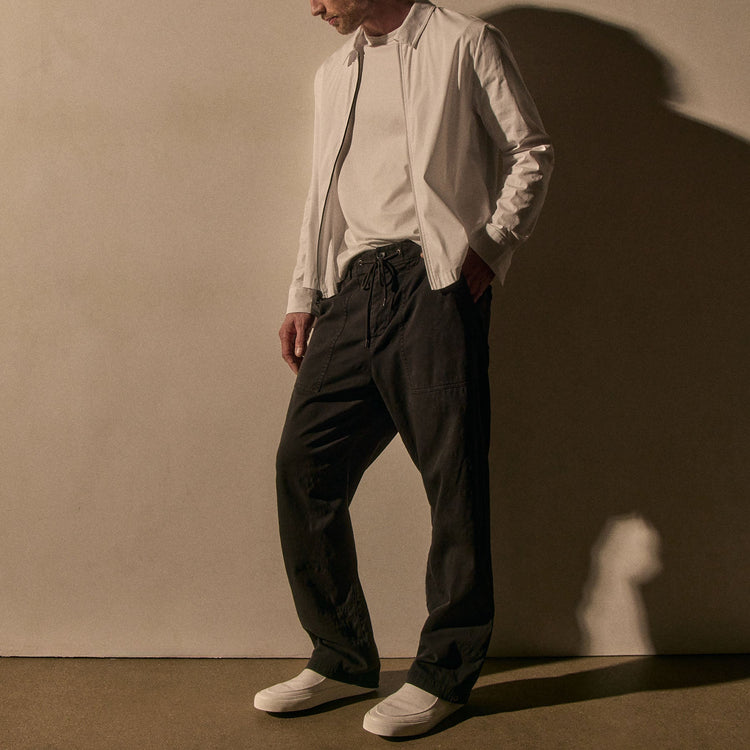 Slub Cotton Utility Flight Pant in Magma Pigment | James Perse Los Angeles
