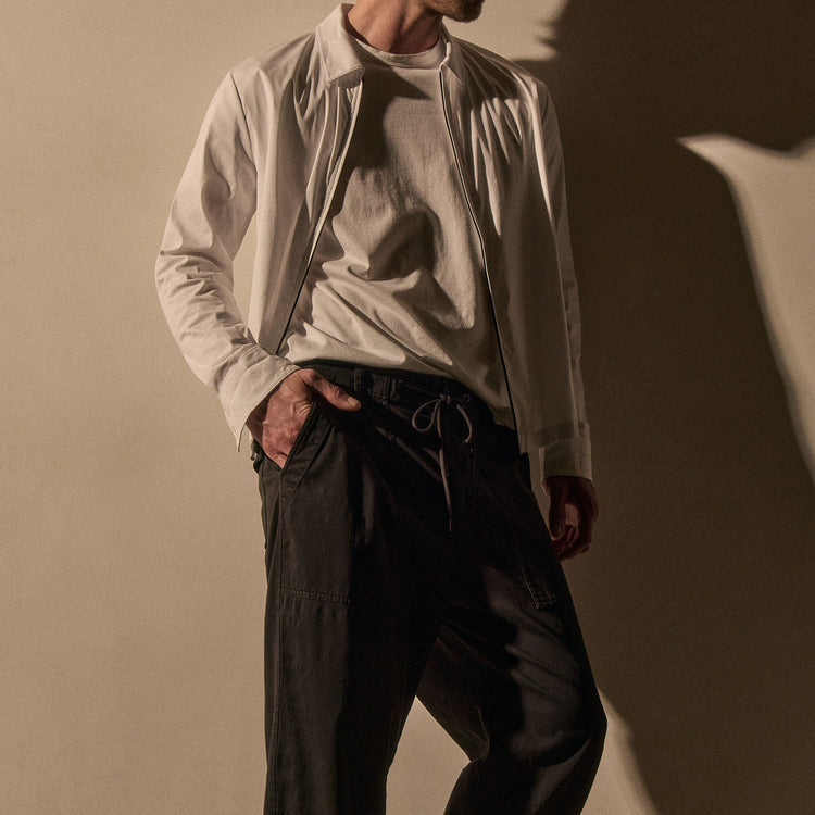 Slub Cotton Utility Flight Pant in Magma Pigment | James Perse Los Angeles