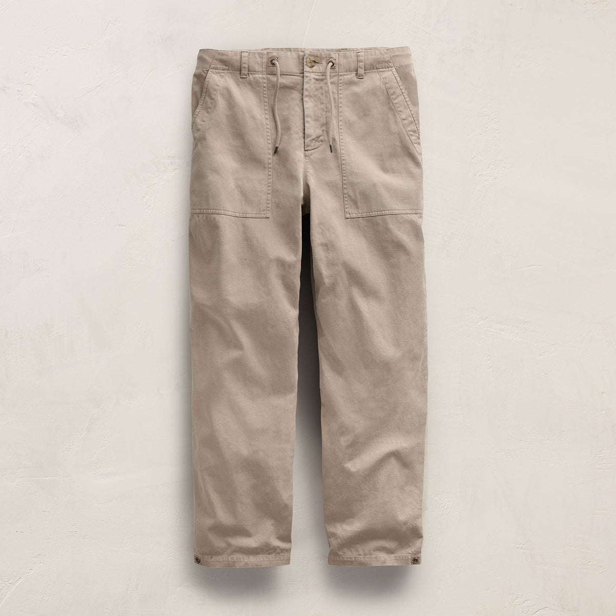 Slub Cotton Utility Flight Pant in Stone Pigment | James Perse Los Angeles