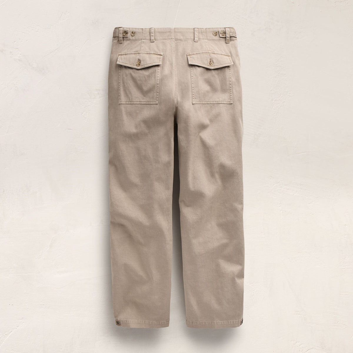 Slub Cotton Utility Flight Pant in Stone Pigment | James Perse Los Angeles