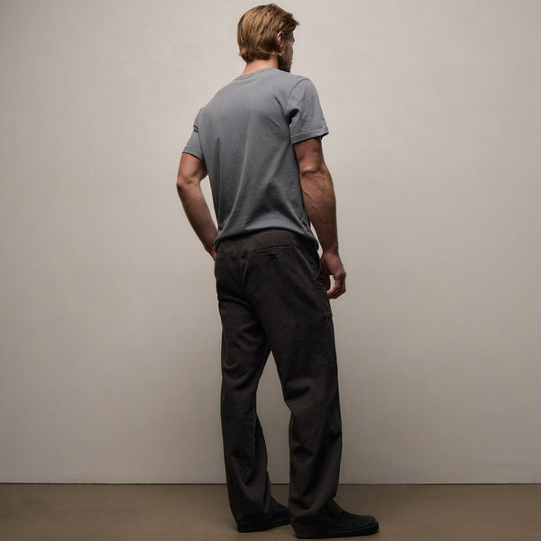 Cotton Slub Utility Pant in Magma Pigment | James Perse Los Angeles