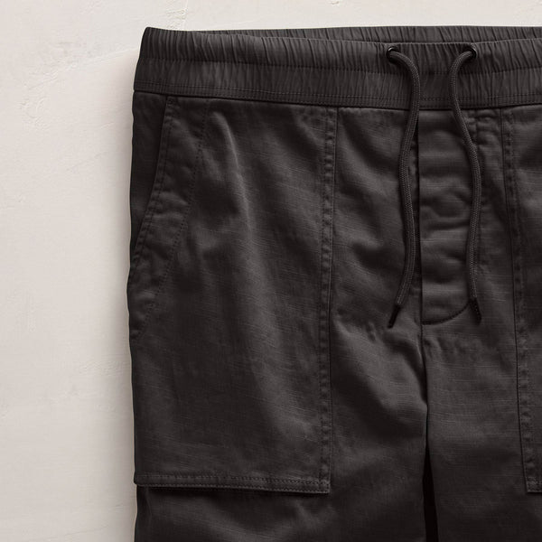 Cotton Slub Utility Pant in Magma Pigment | James Perse Los Angeles FLAT