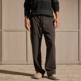 Slub Cotton Utility Pant in Magma Pigment | James Perse Los Angeles