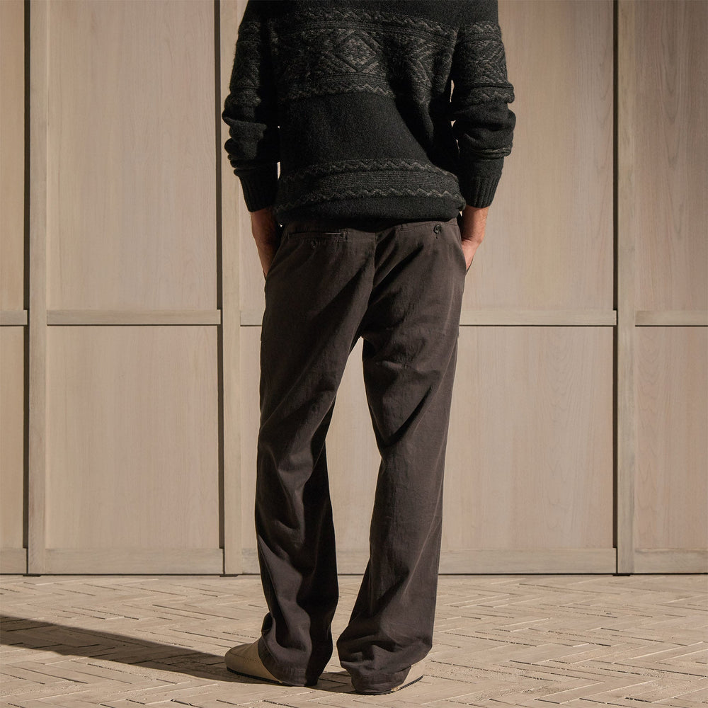 Slub Cotton Utility Pant in Magma Pigment | James Perse Los Angeles