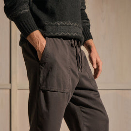 Slub Cotton Utility Pant in Magma Pigment | James Perse Los Angeles