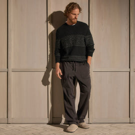 Slub Cotton Utility Pant in Magma Pigment | James Perse Los Angeles