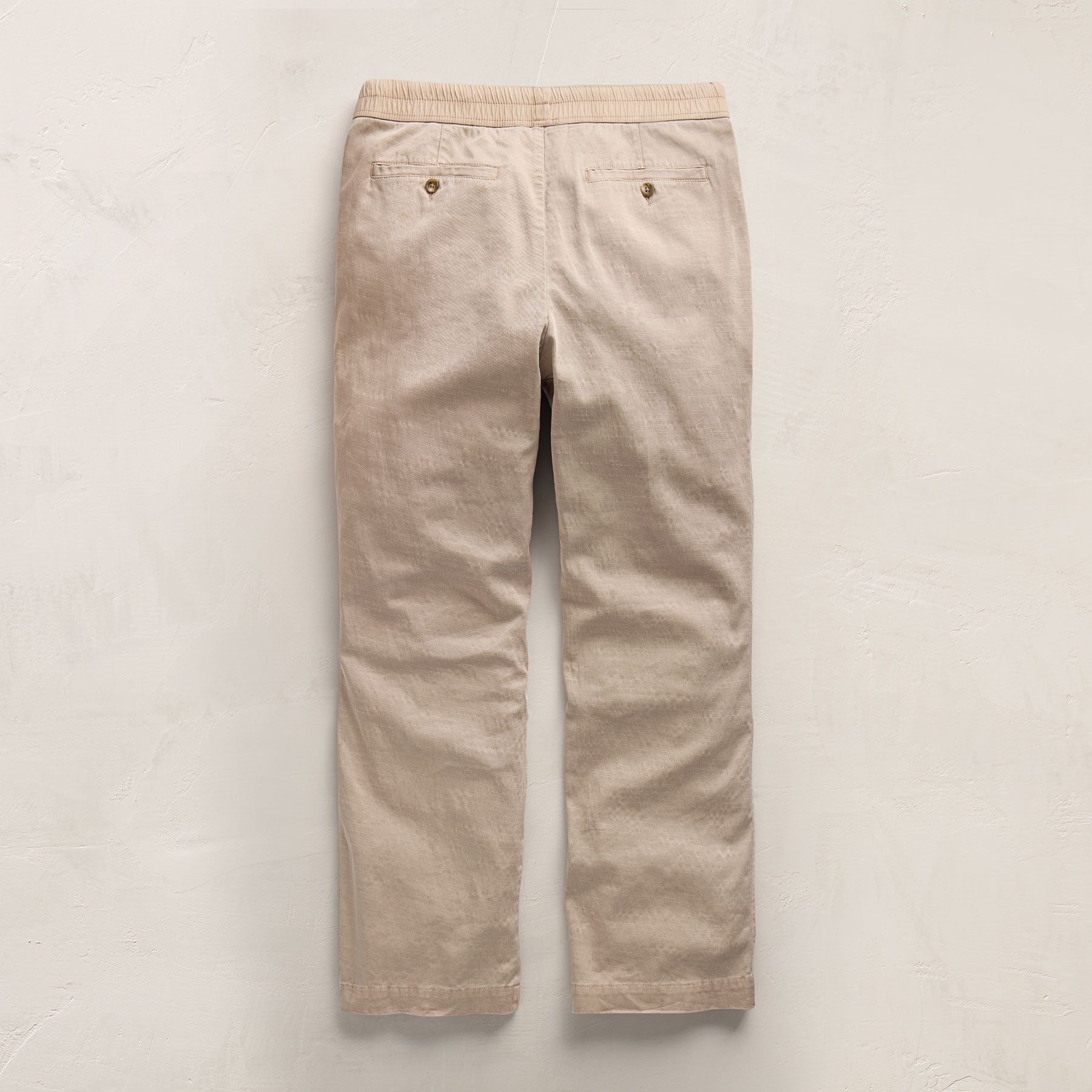 Cotton Slub Utility Pant in Stone Pigment | James Perse Los Angeles FLAT