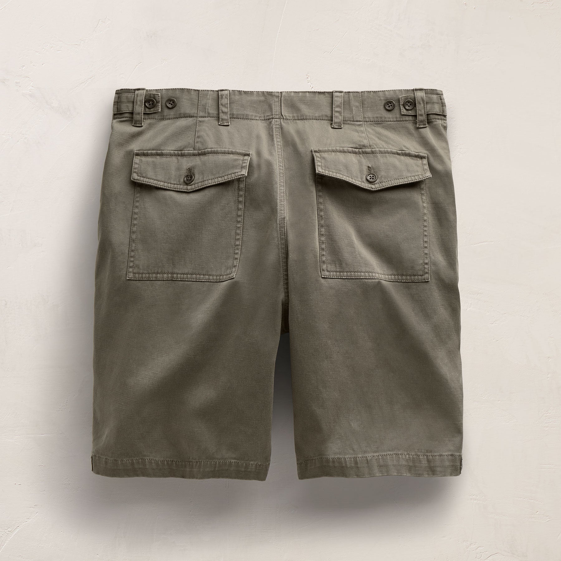 Slub Cotton Utility Flight Shirt in Birch Pigment | James Perse Los Angeles