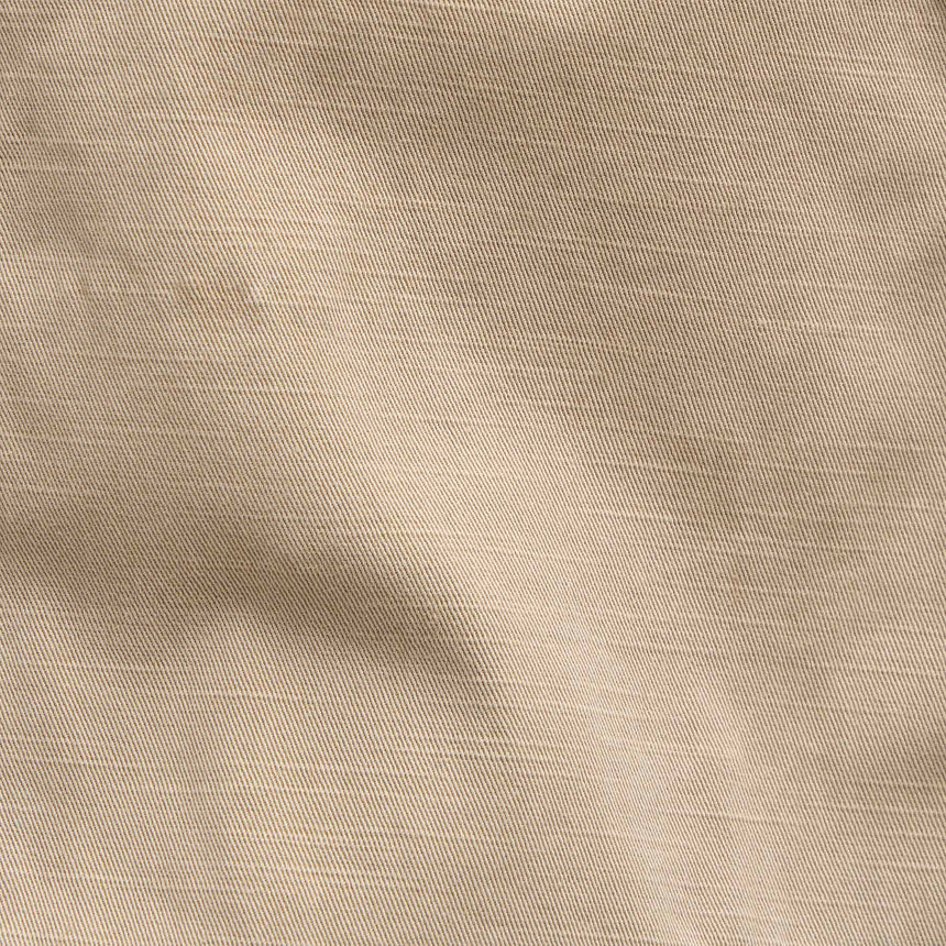 Slub Cotton Utility Flight Shirt in Light Khaki Pigment | James Perse Los Angeles