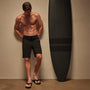 Scuba Zip Boardshort in Black | James Perse Los Angeles