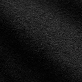 Brushed Cotton Suede Piped Track Jacket - Black/Cariobou | James Perse Los Angeles