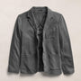 Brushed Cotton Blazer - Flannel | James Perse Los Angeles